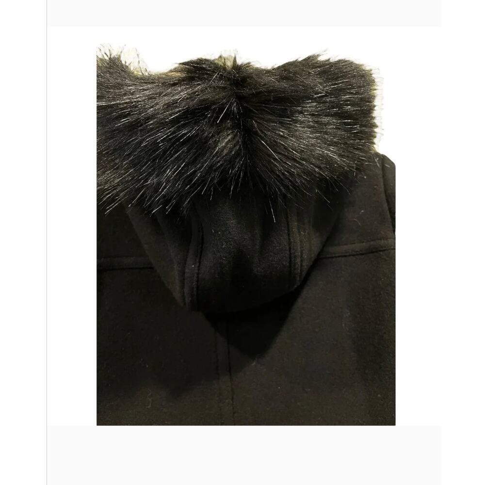 J Crew Chateau Parka Italian 4 4T Tall Black Stadium Cloth Wool J8374 J.Crew - Picture 7 of 8